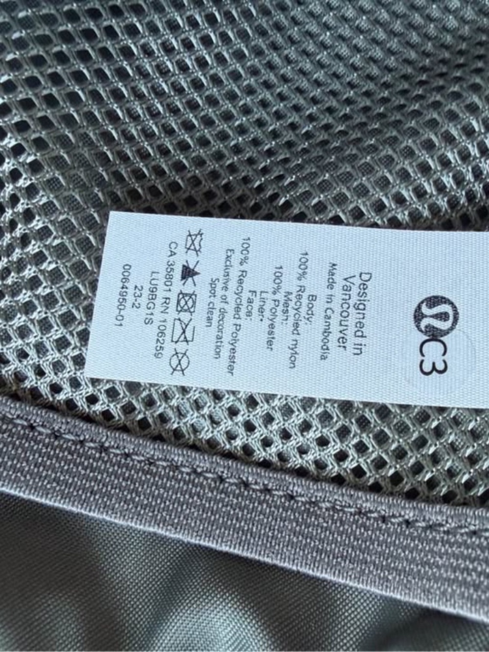 Lululemon Wear Everywhere Belt Bag 1L Grey Sage - Picture 3 of 7